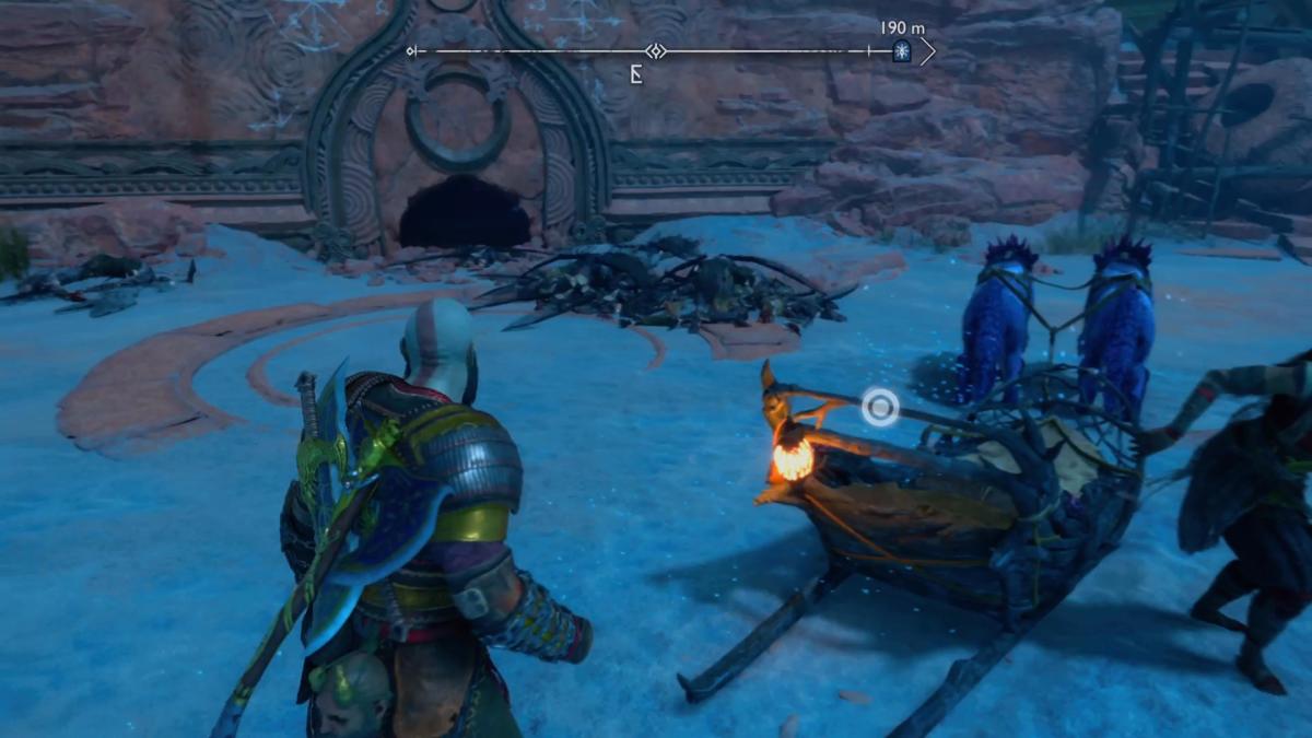 God of War Ragnarök_forbidden sands hidden raven